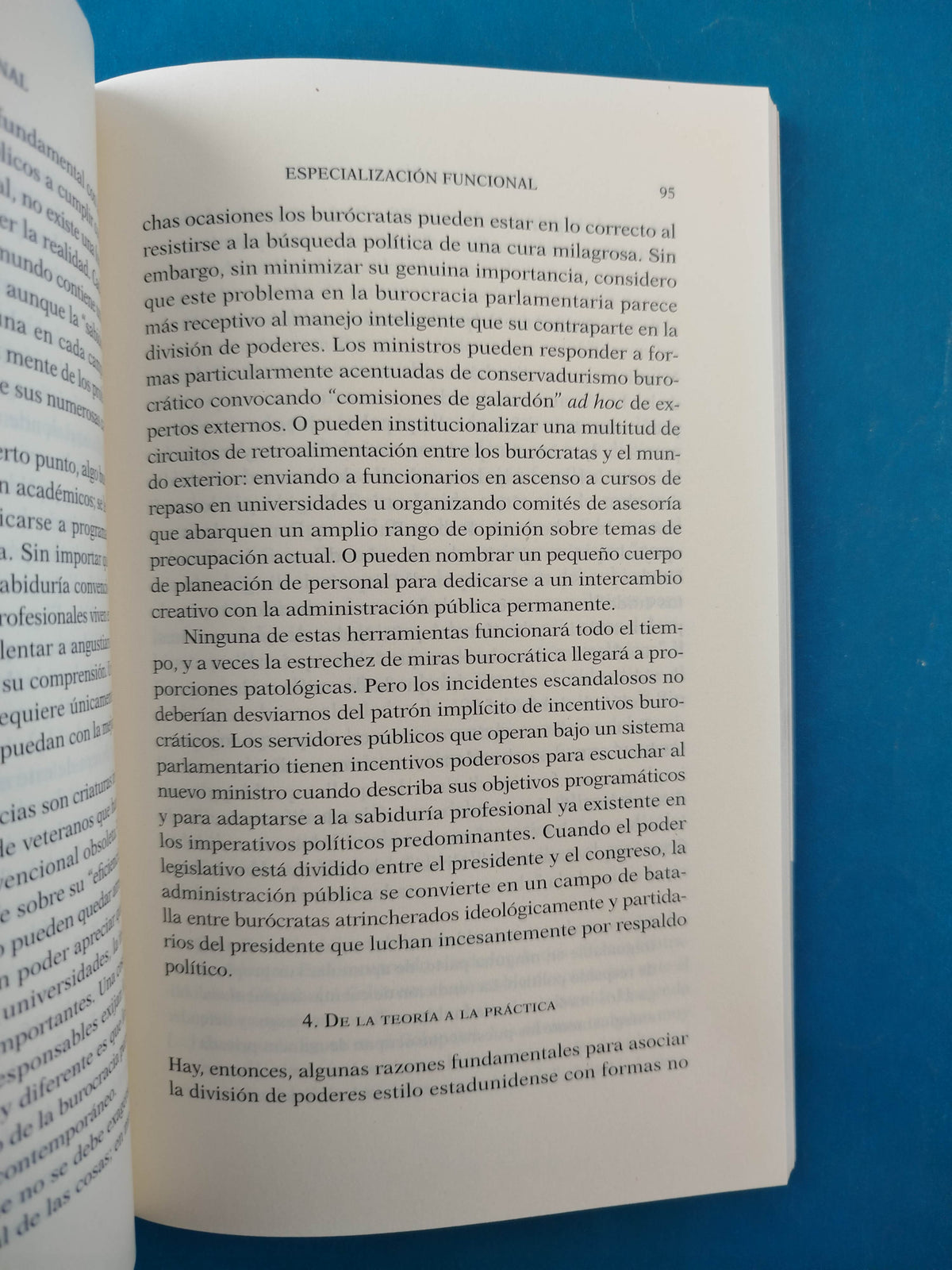 La nueva división de poderes by Bruce Ackerman