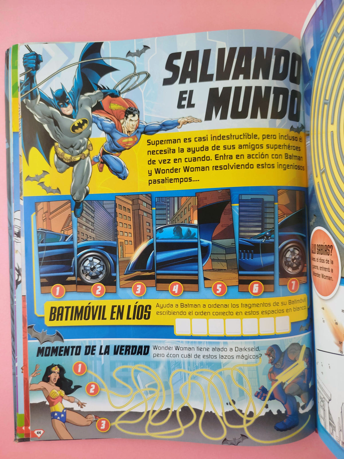 Superman grandes pasatiempos by DC comics