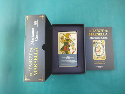 El Tarot de Marsella 78 cartas y libro guia