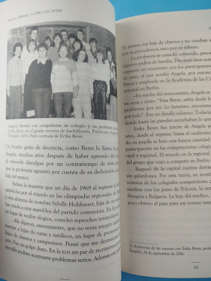 La física del poder by Angela Merkel