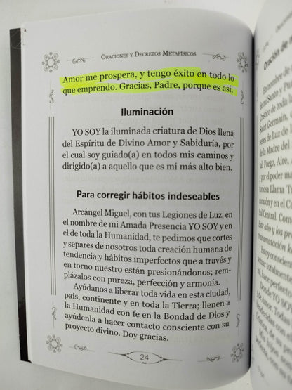 Oraciones y Decretos Metafísicos by Varios