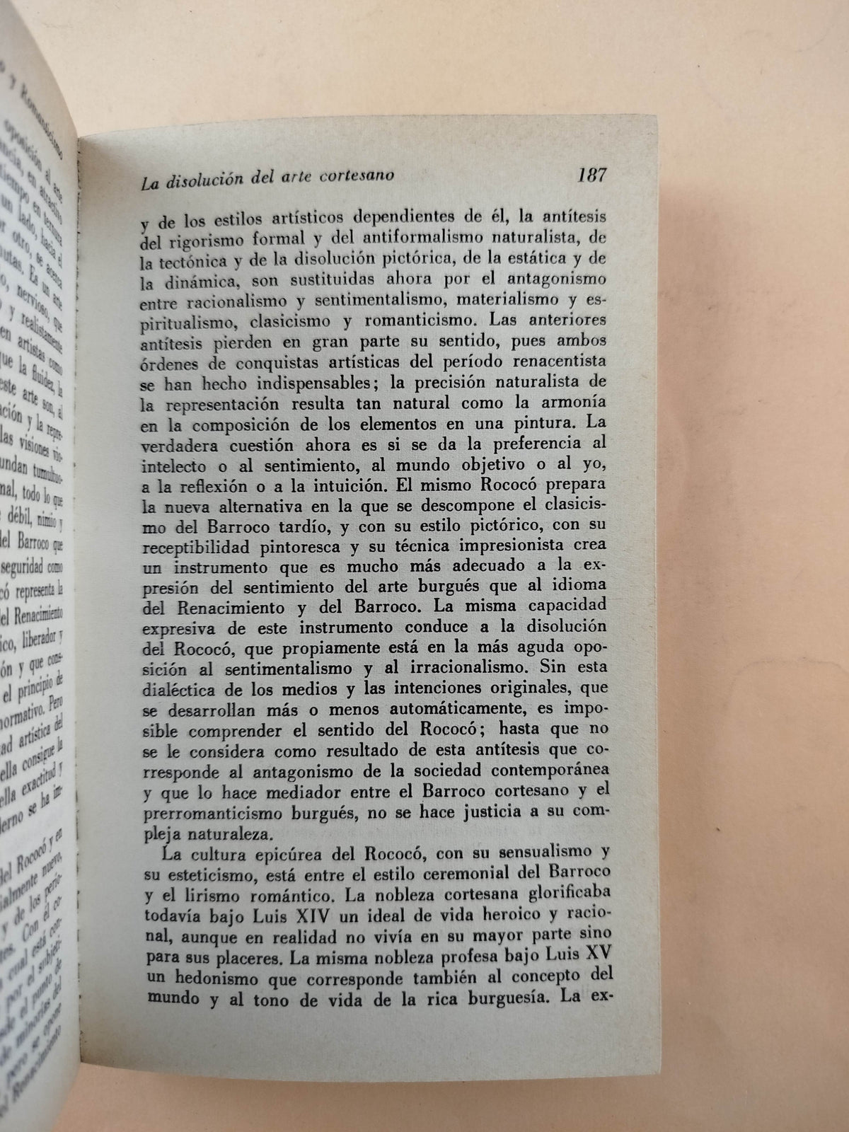 Historia social de la literatura y el arte tomo 2 by Arnold Hauser