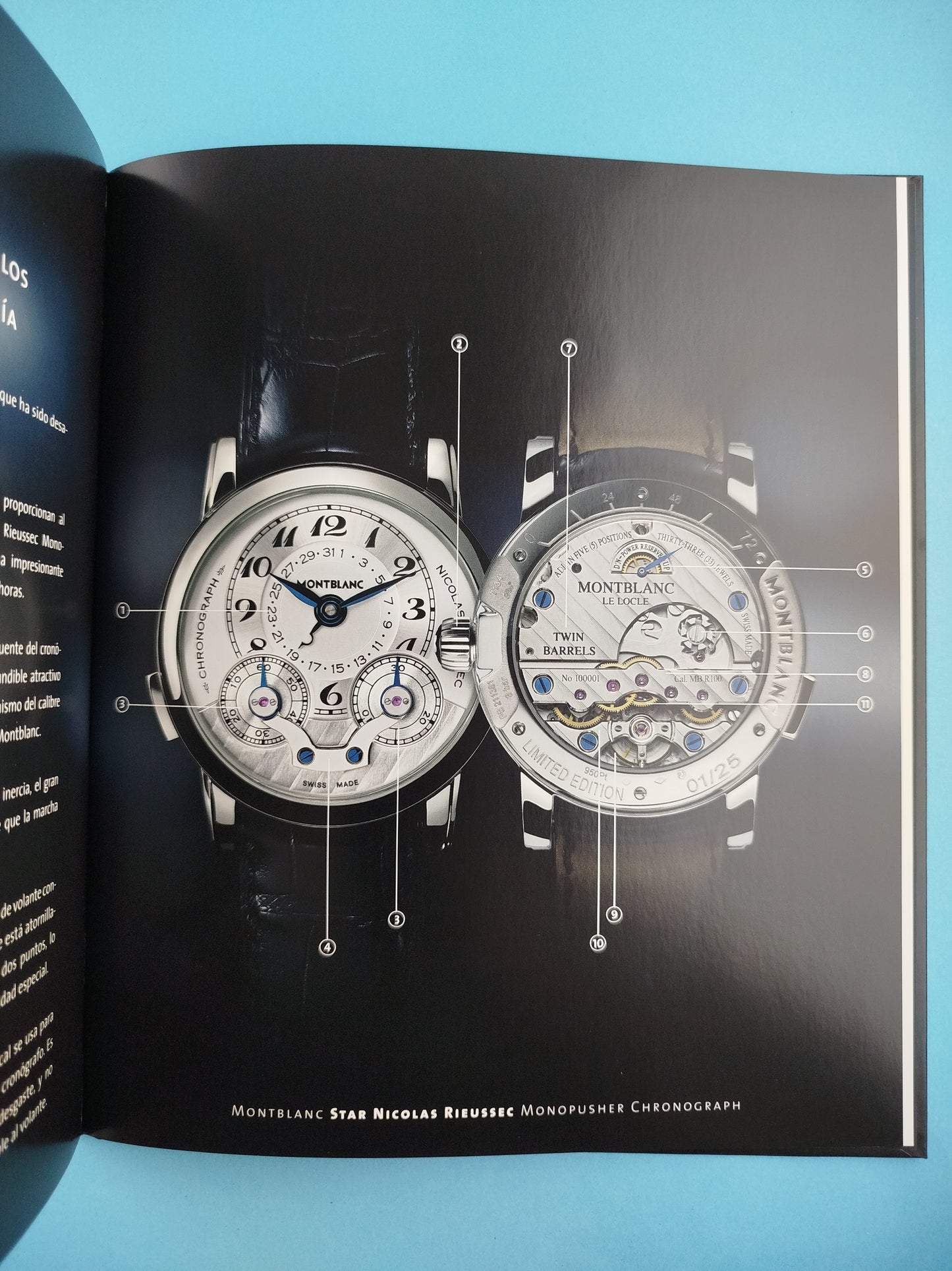 Movimiento Montblanc MB R100