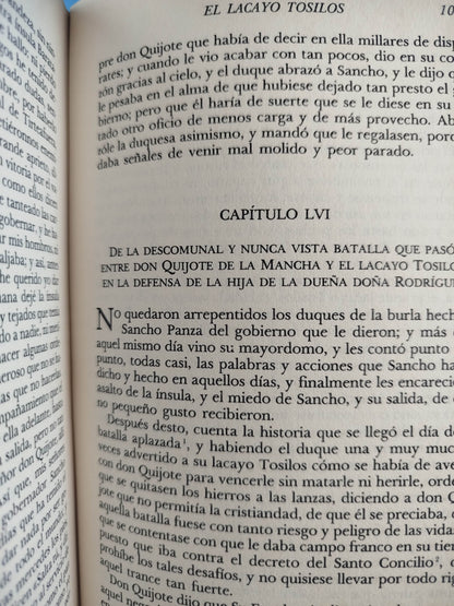 Historia De La literatura Cervantes Don Quijote De La Mancha 2 Tomos by Miguel de Cervantes Saavedra