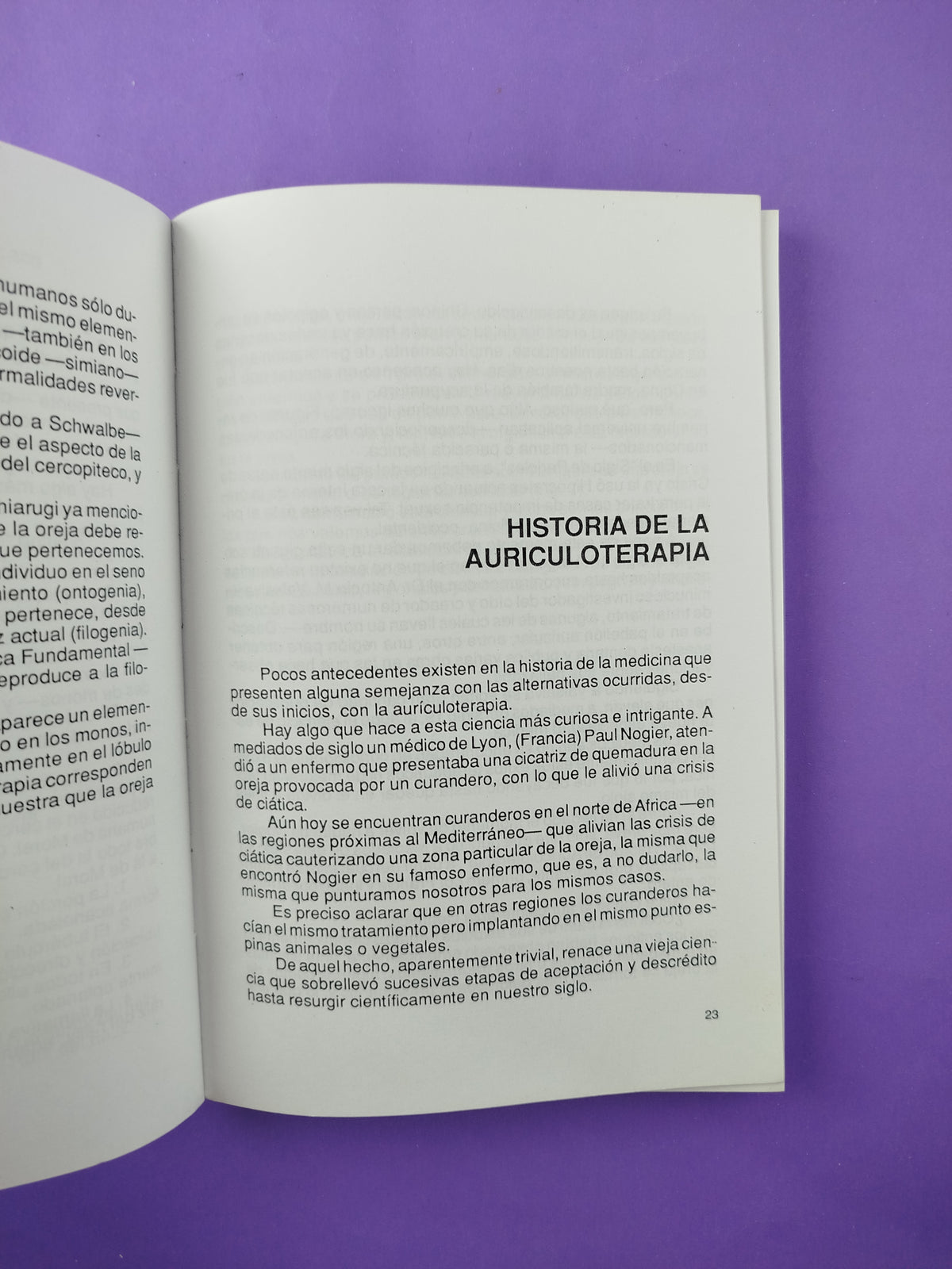 Manual de Auriculoterapia by Dr. Moisés Lipszyc