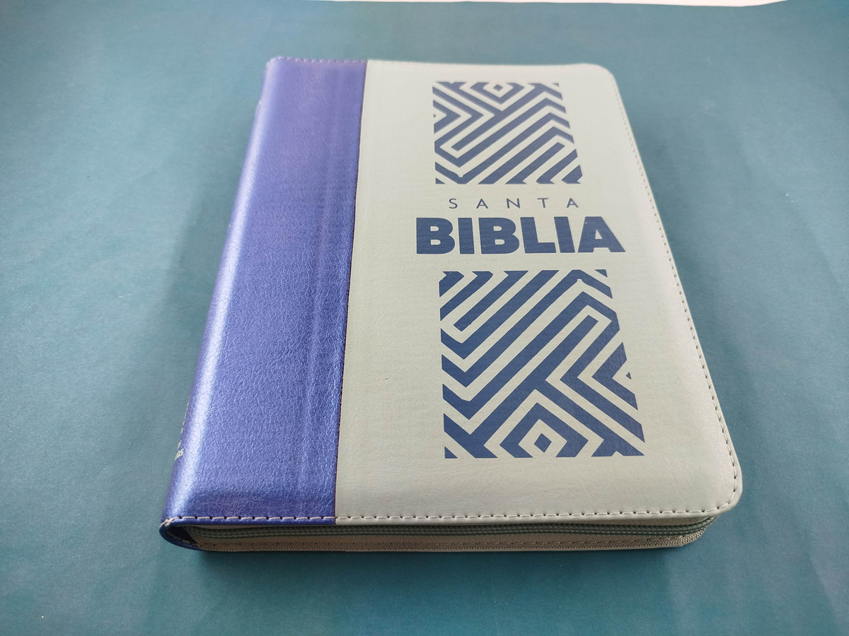 Biblia rvr 1960 Letra Gigante Verde Azul by Reina Valera 1960