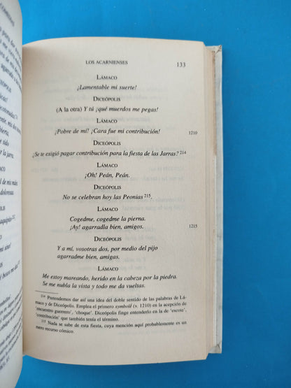 Los acarnienses. Los caballeros