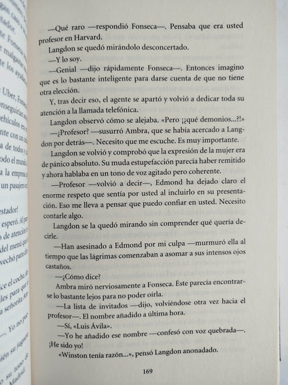 Origen Dan Brown by Dan Brown