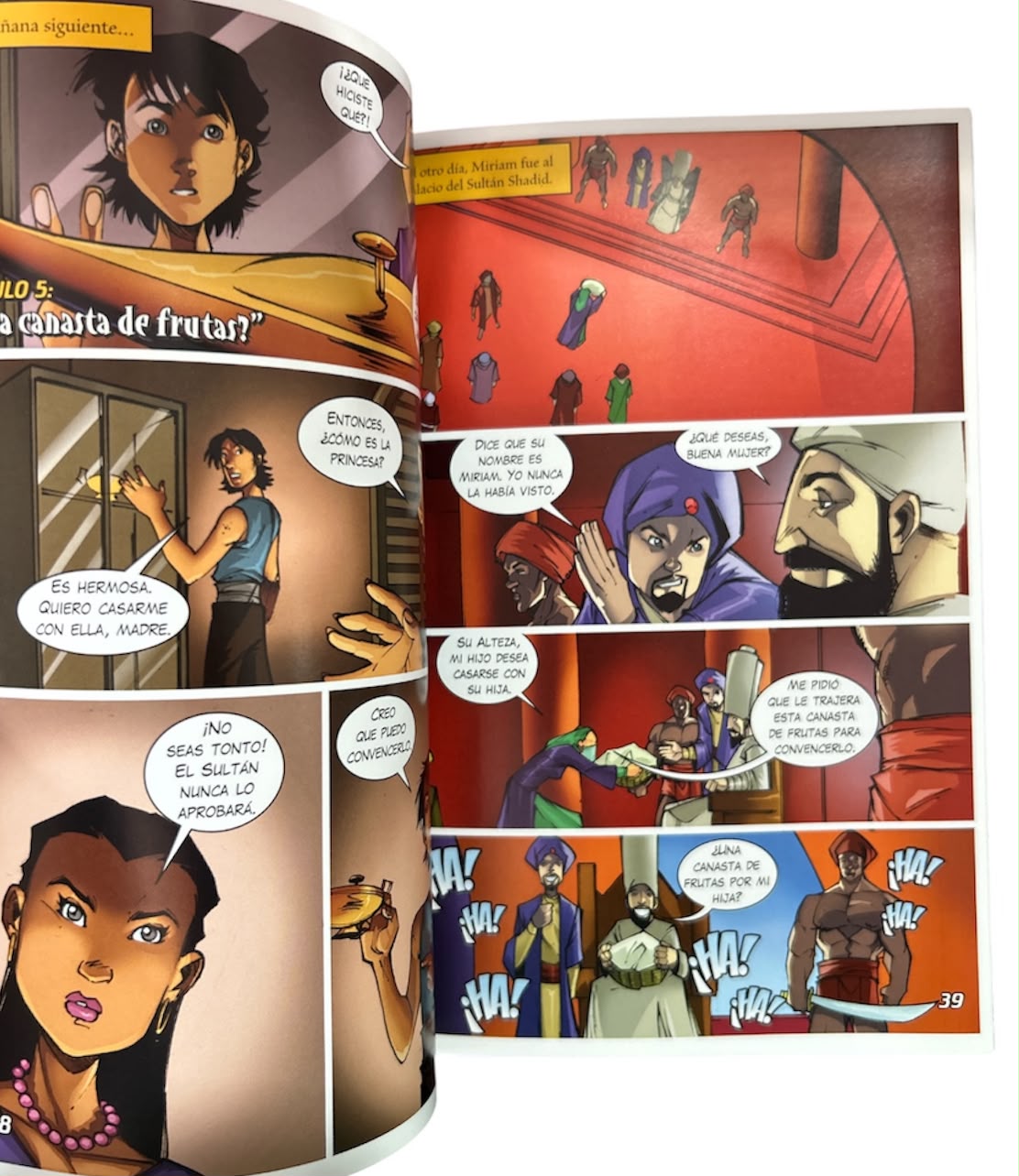 Aladino y la lámpara mágica. Novela gráfica by LatinBooks