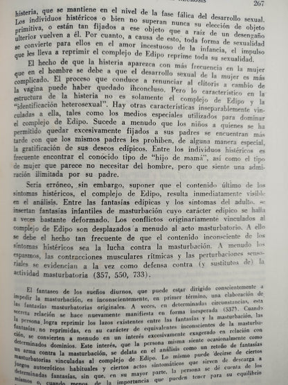 Teoría psicoanalítica de las neurosis by Otto Fenichel