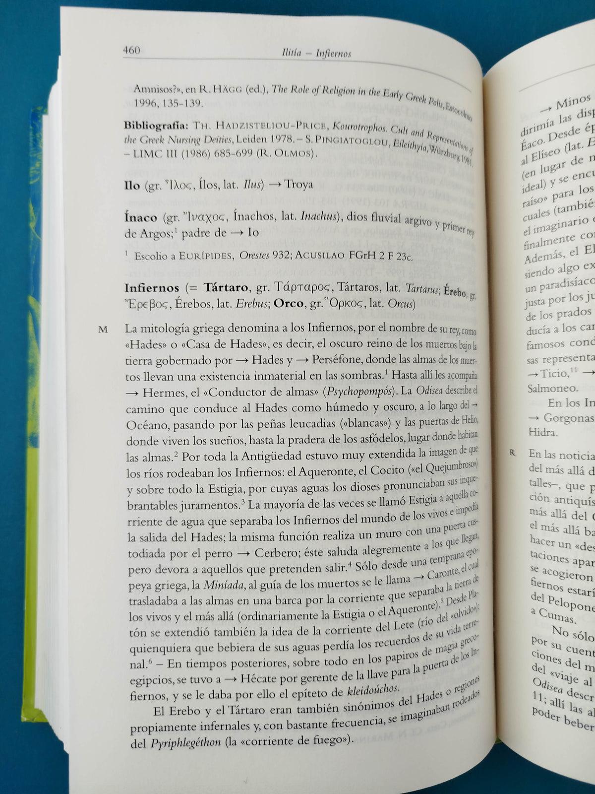 Diccionario de mitología griega y romana by Christine Harraure
