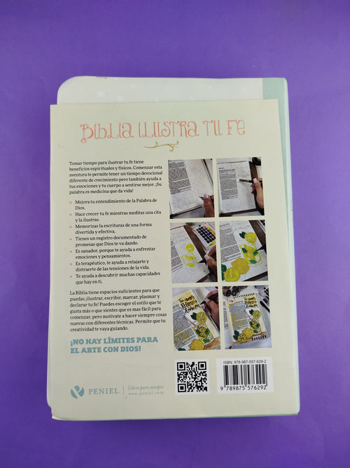 Biblia ilustra tu fe nvi piel italiana by Nueva Versión Internacional