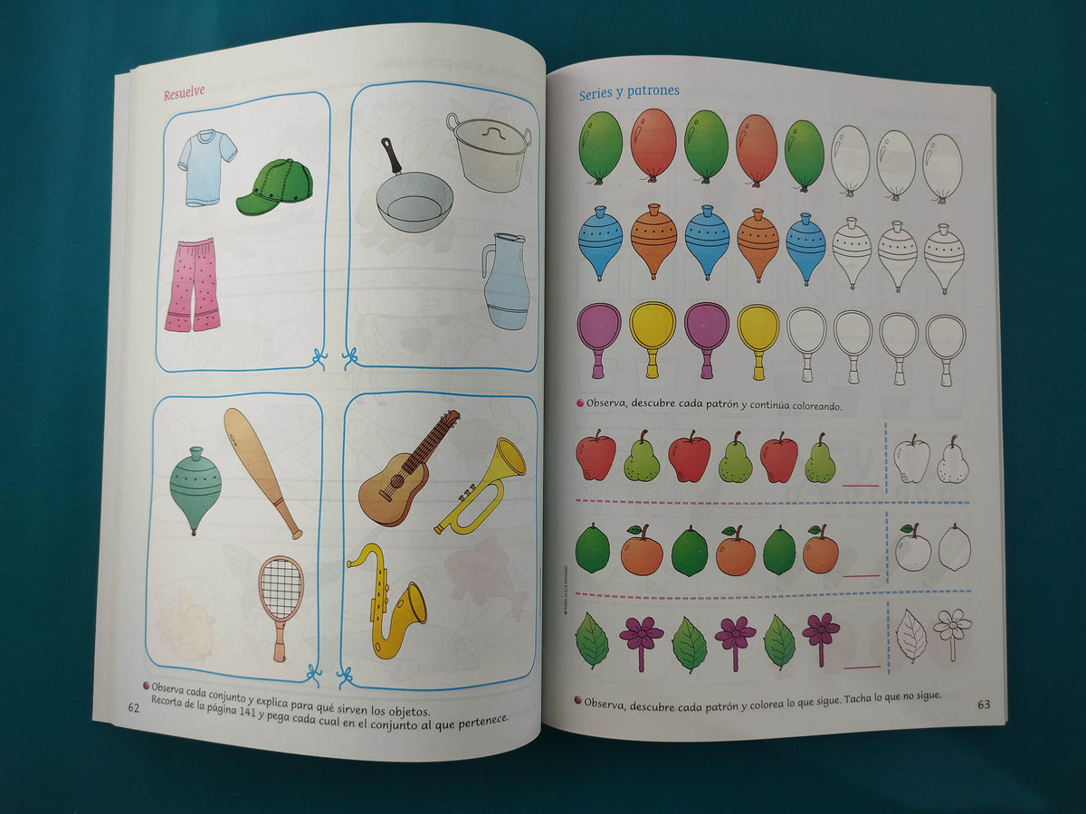Geniecitos B matemáticas preescolar by Varios
