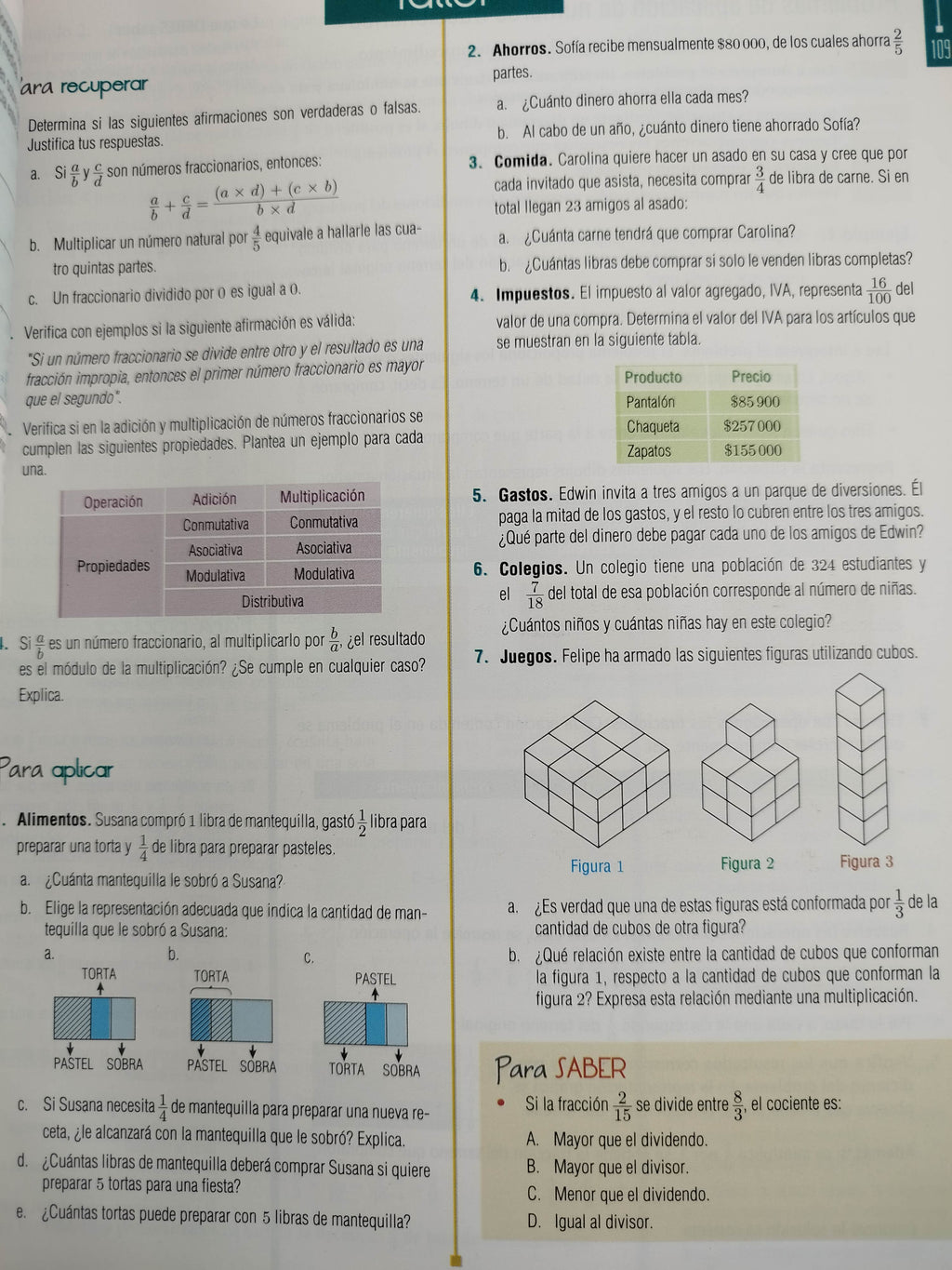 Secuencias matemáticas 6 by varios