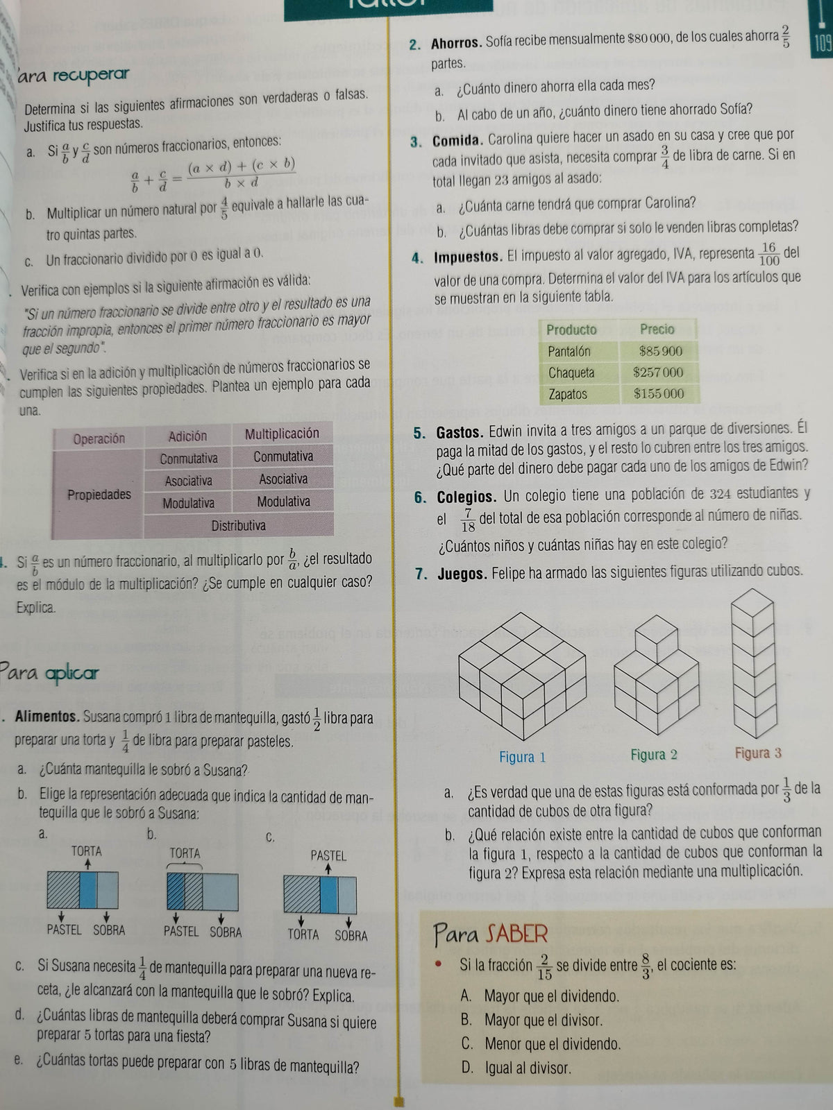 Secuencias matemáticas 6 by varios