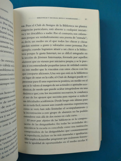 Bibliotecas y escuelas