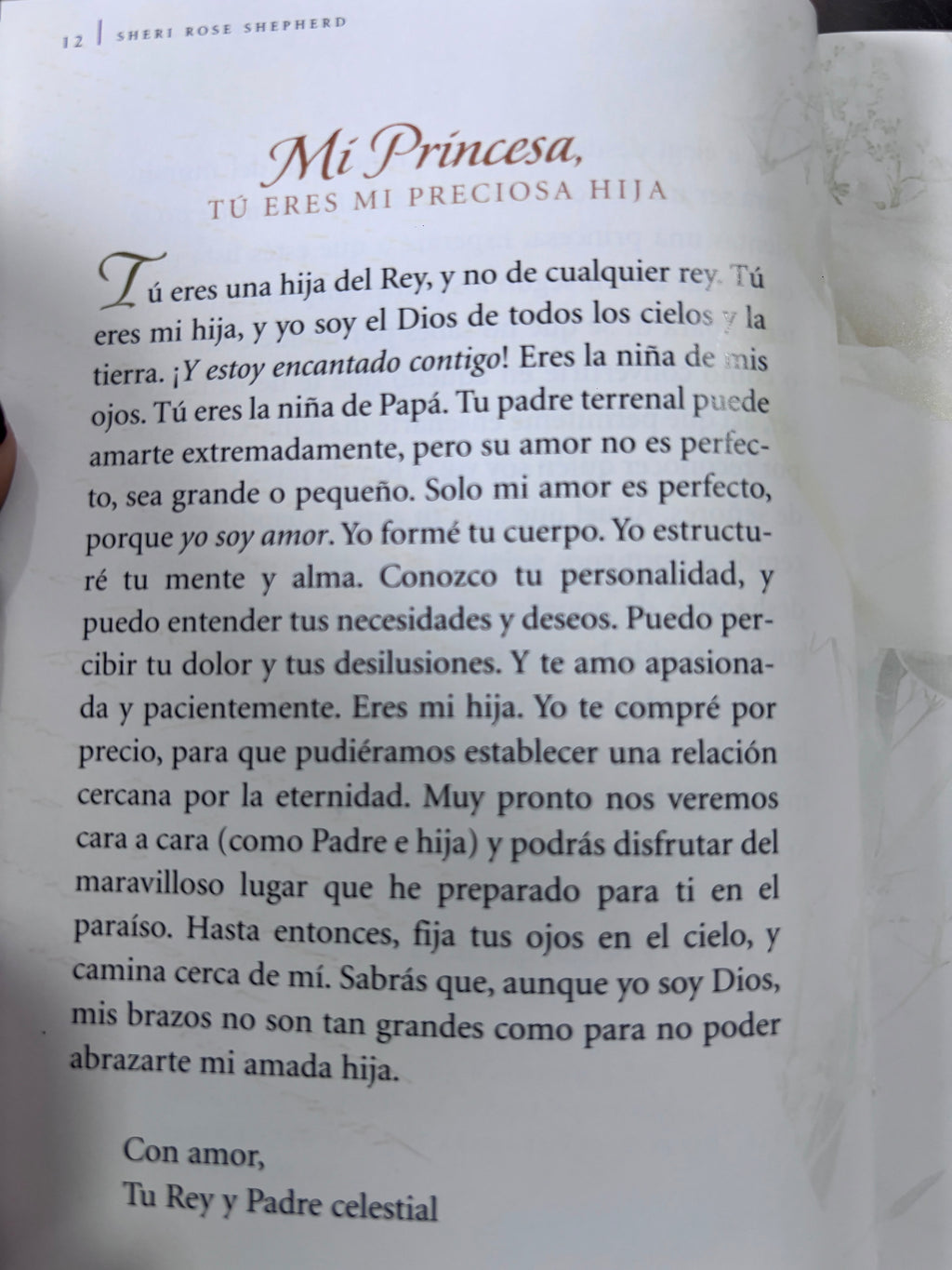 Su princesa cartas de amor de tu rey by sheri rose shepherd