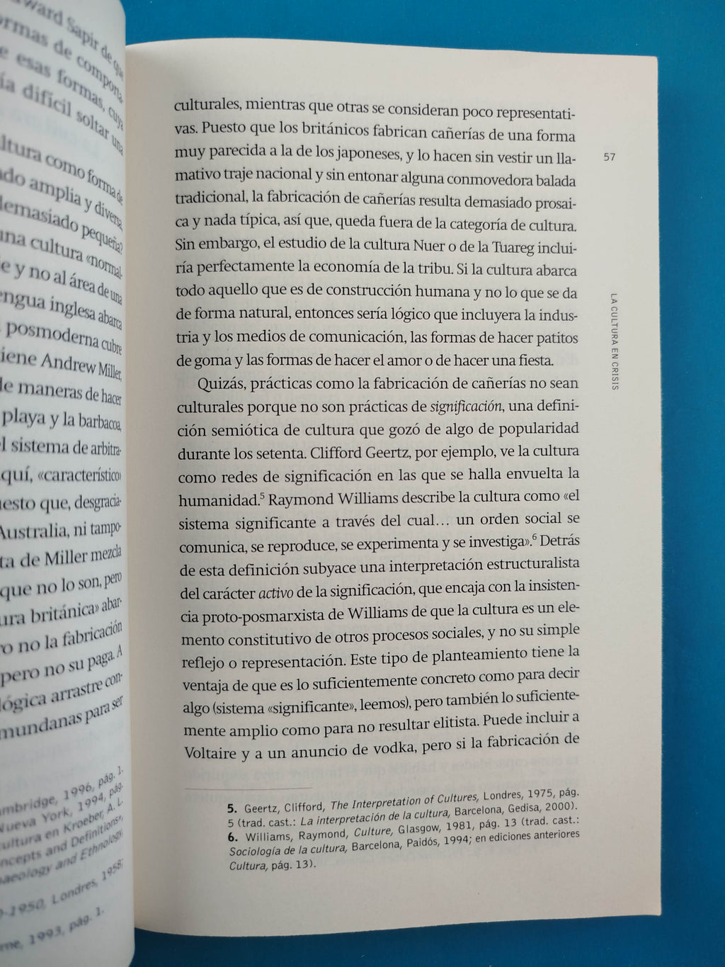 La Idea de Cultura by Terry Eagleton