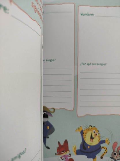 Zootopia Libro De Arte Y Huellas Misteriosas