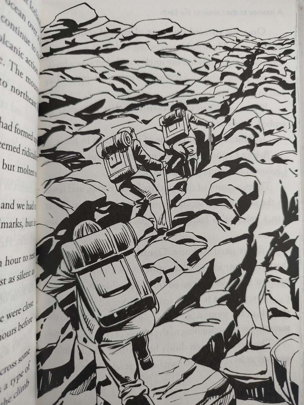 A journey to the center of the earth by Jules Verne