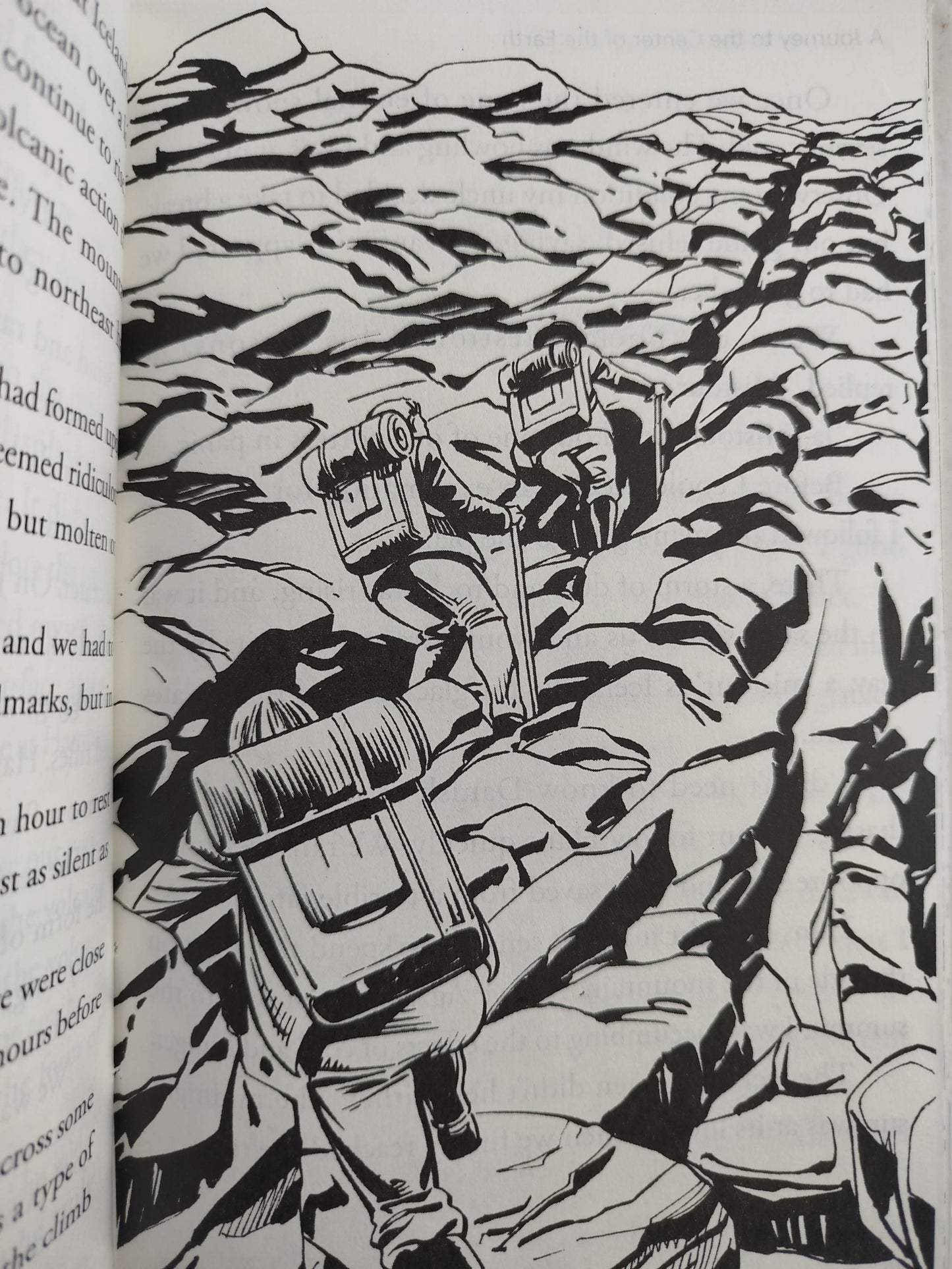 A journey to the center of the earth by Jules Verne