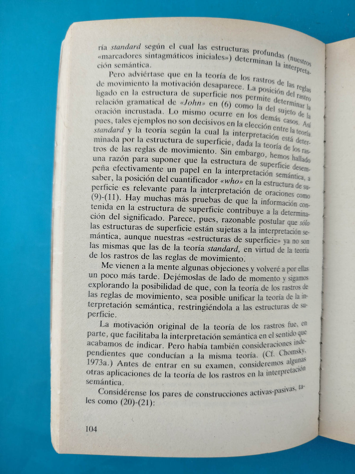 Reflexiones sobre el lenguaje by Noam Chomsky