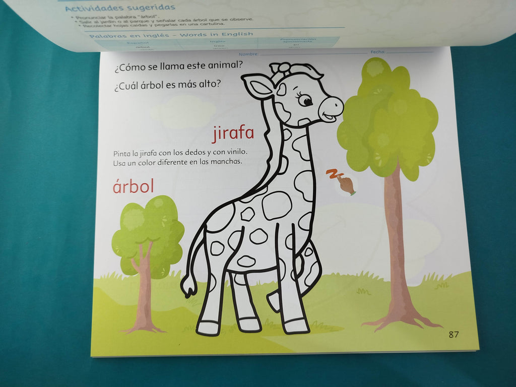 Pinturitas frescas Libro integrado B by Carlos Ortiz Villamizar