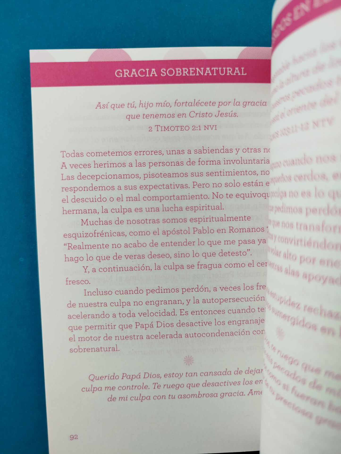 Demasiado bendecida para estar estresada devocionales de 3 minutos para mujeres