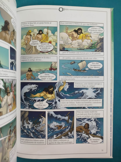 La Odisea Novela Gráfica