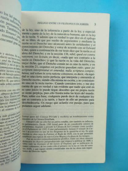 Diálogo entre un filósofo y un jurista y escritos autobiográficos