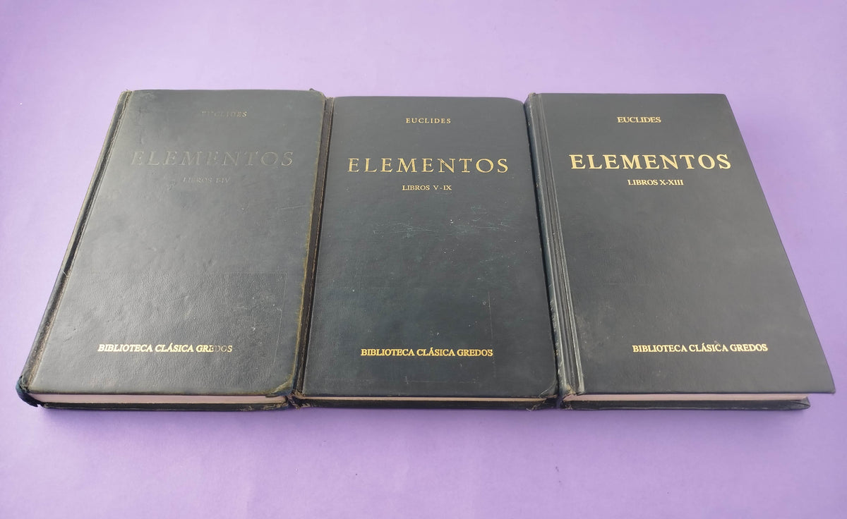 Elementos Euclides 3 tomos by Euclides