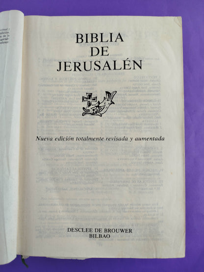 Biblia de Jerusalén by Varios