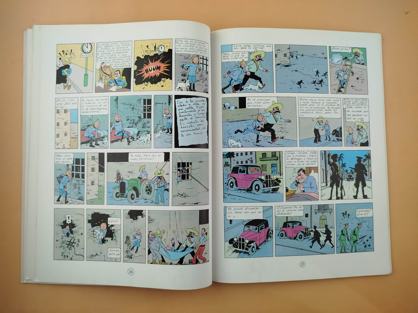 Tintín La oreja rota