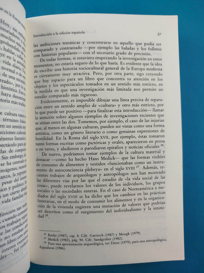 La cultura popular en la Europa moderna