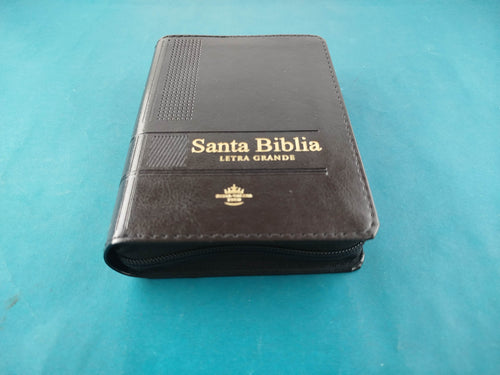 Biblia RVR 1960 Negra bolsillo Letra Grande by Reina Valera 1960