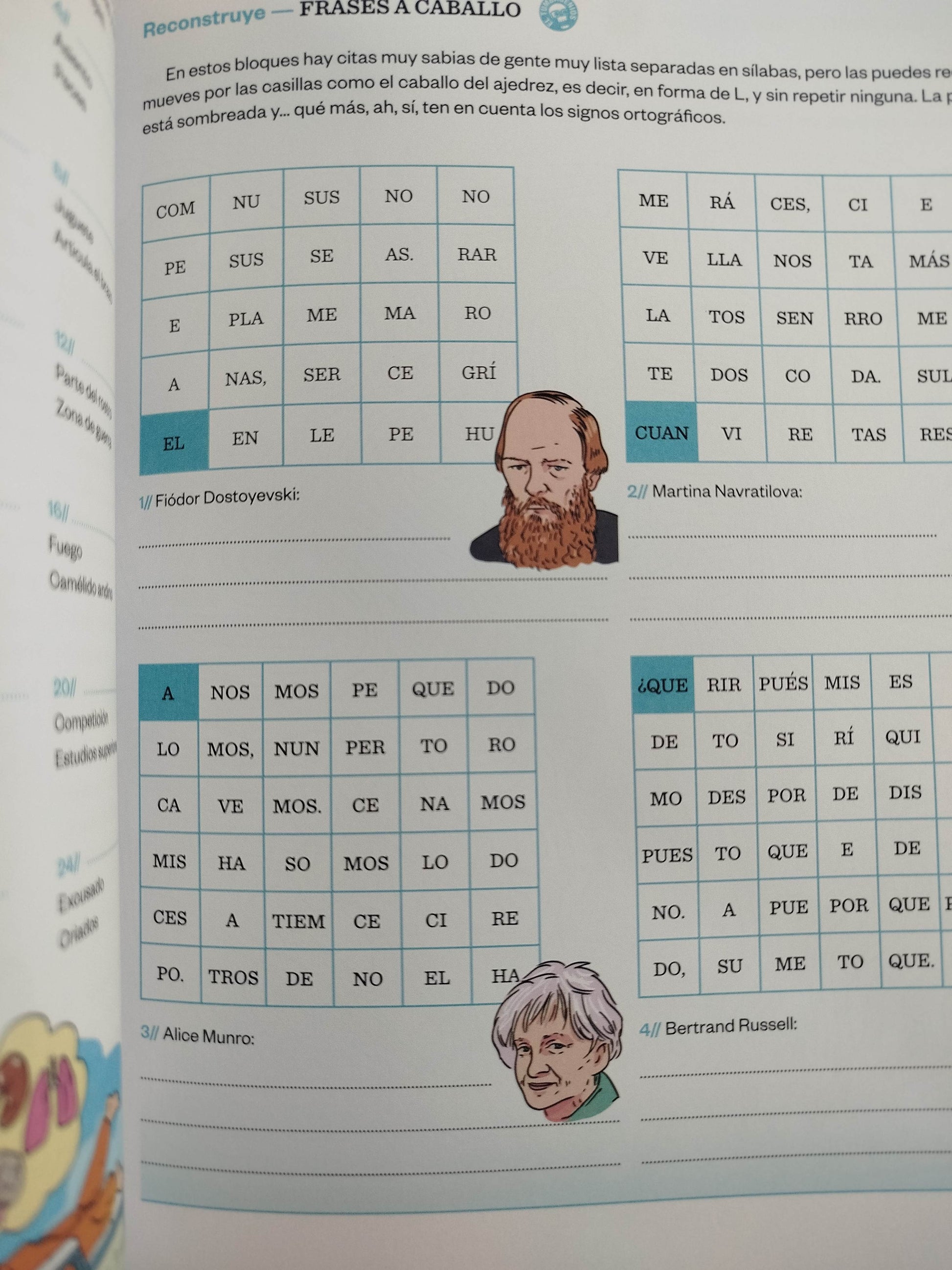 Cuaderno De Actividades Para Adultos by Daniel López Cristóbal Fortúnez