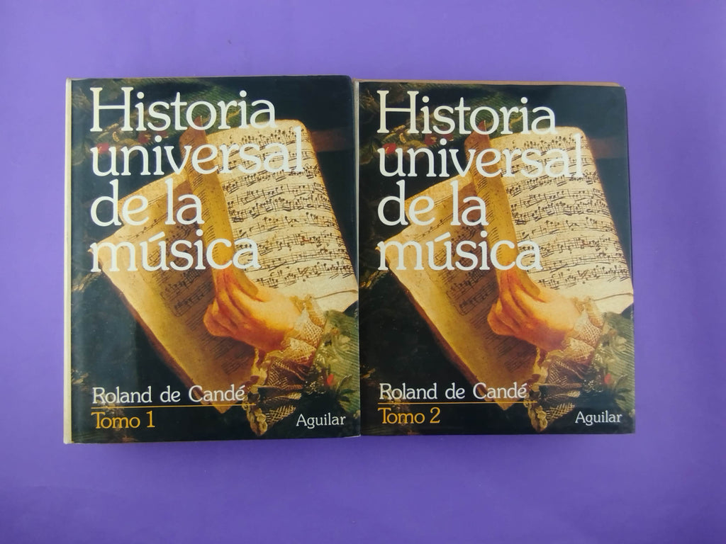Historia universal de la música by Candé, Roland De