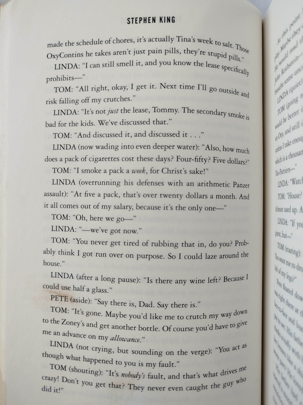 Finders keepers by Stephen King