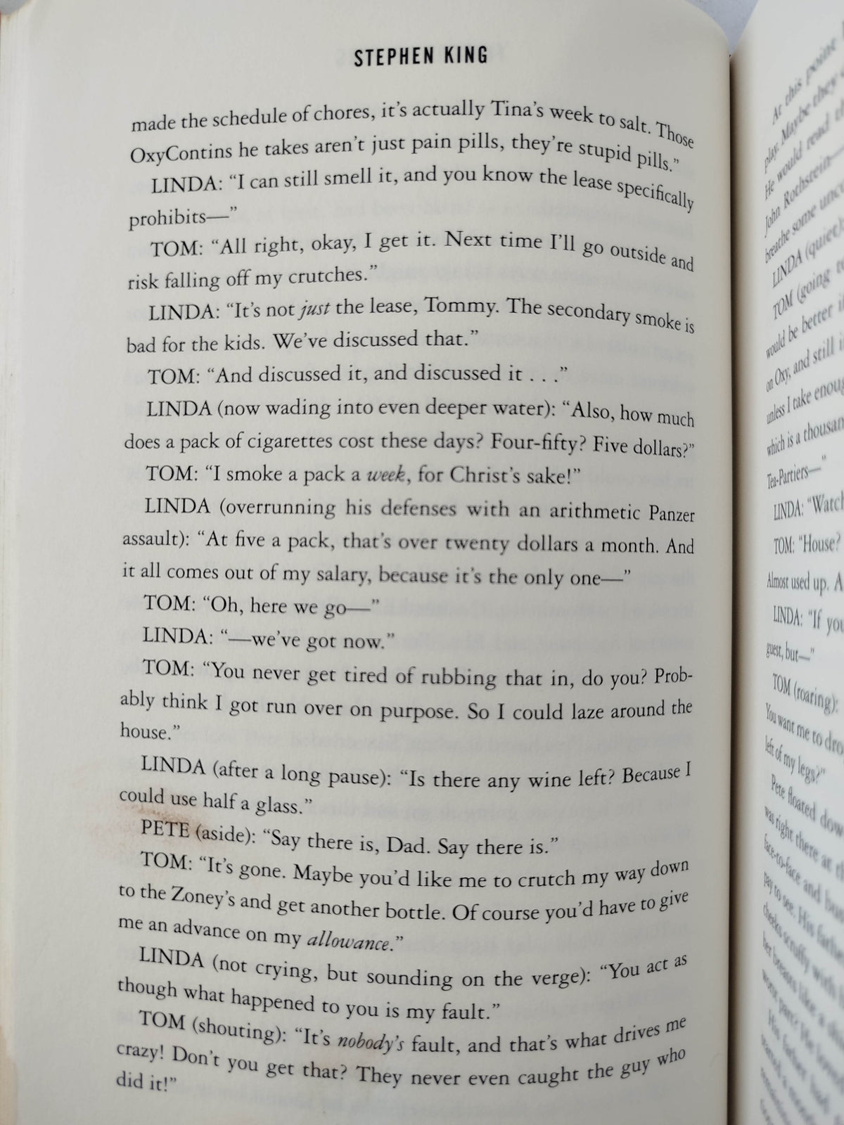 Finders keepers by Stephen King