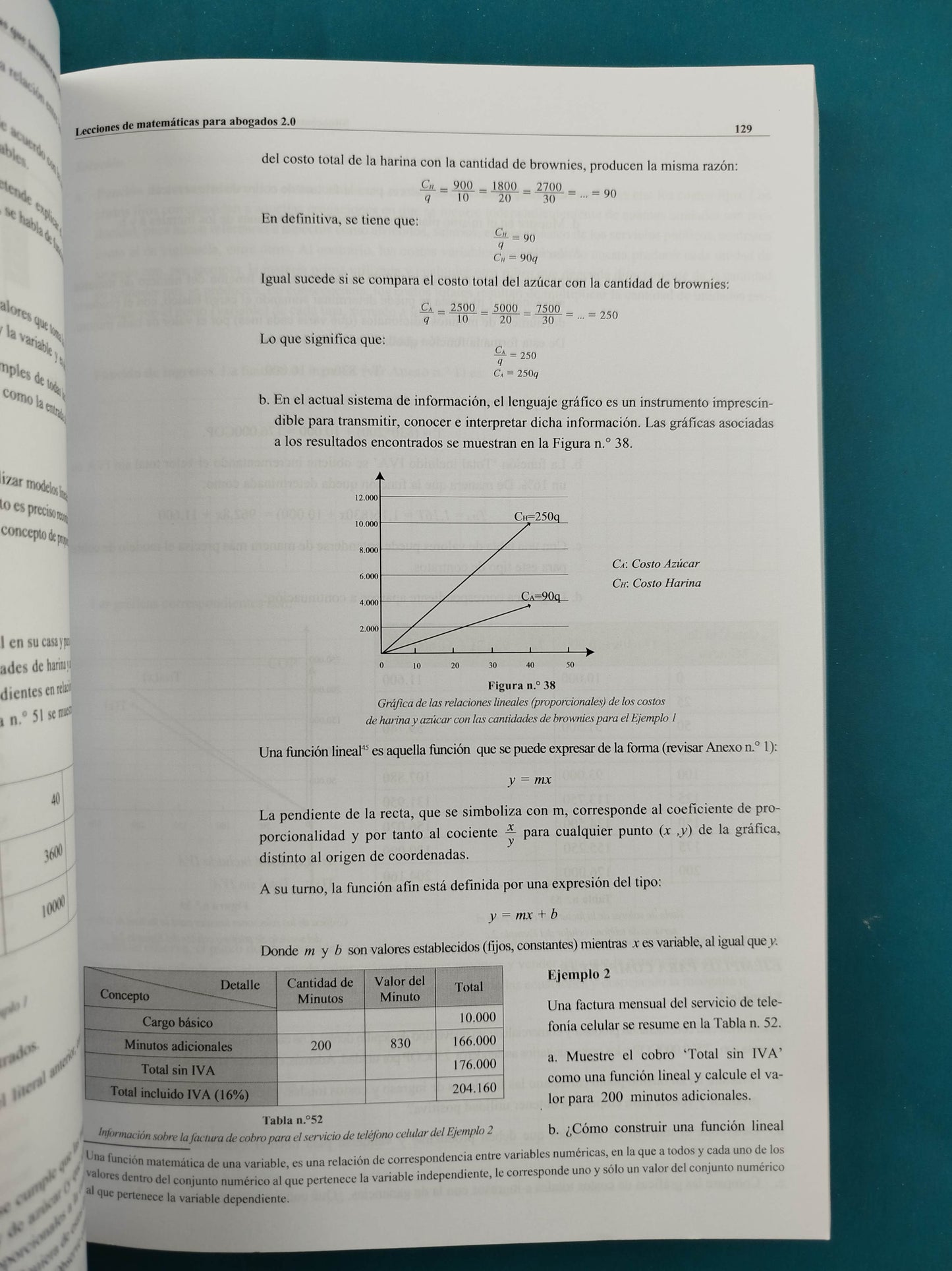 Lecciones de matemáticas para abogados 2.0