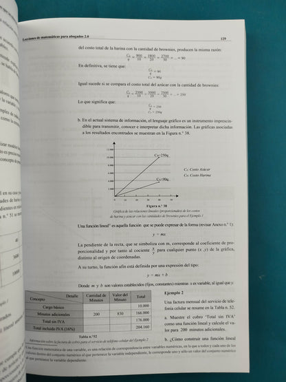 Lecciones de matemáticas para abogados 2.0