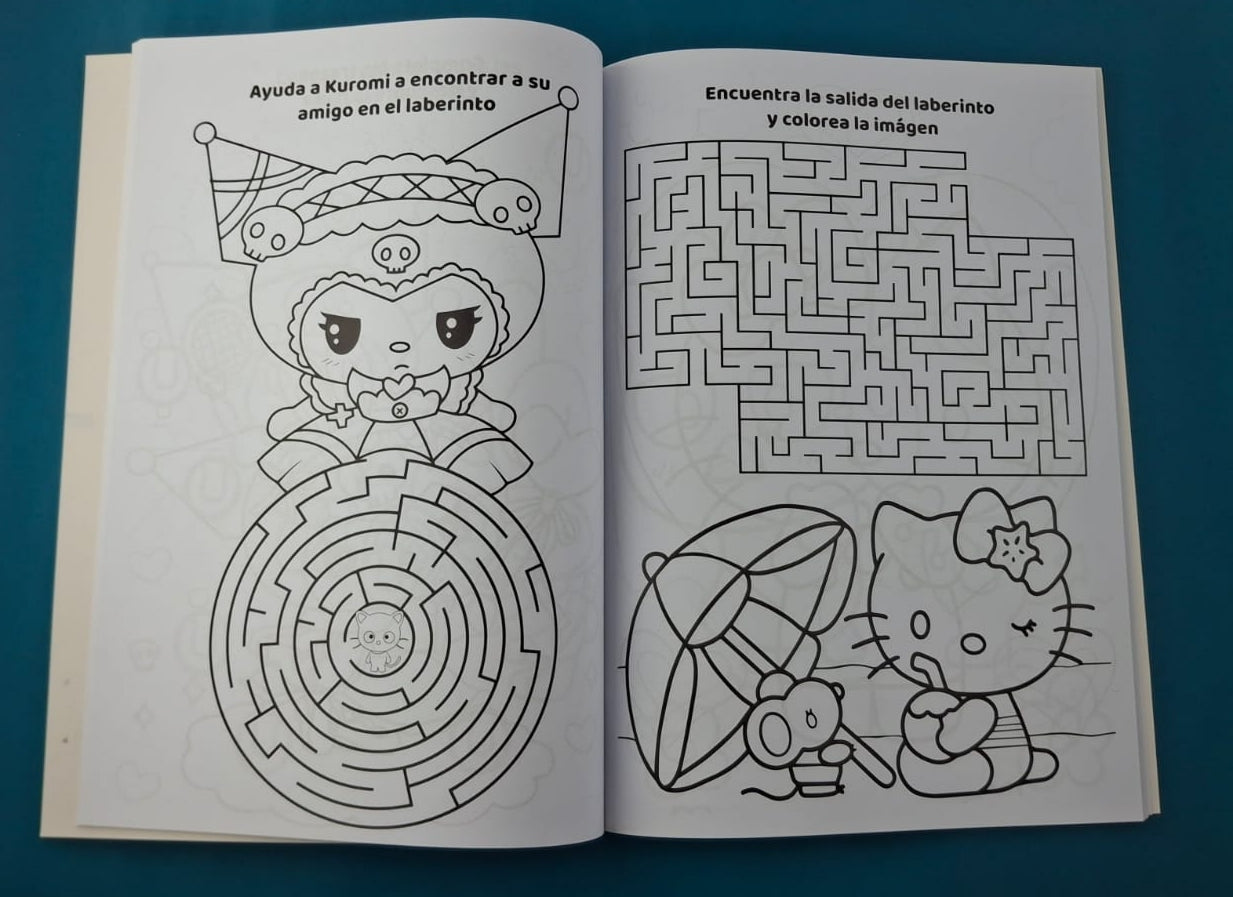 kuromi actividades 80 paginas