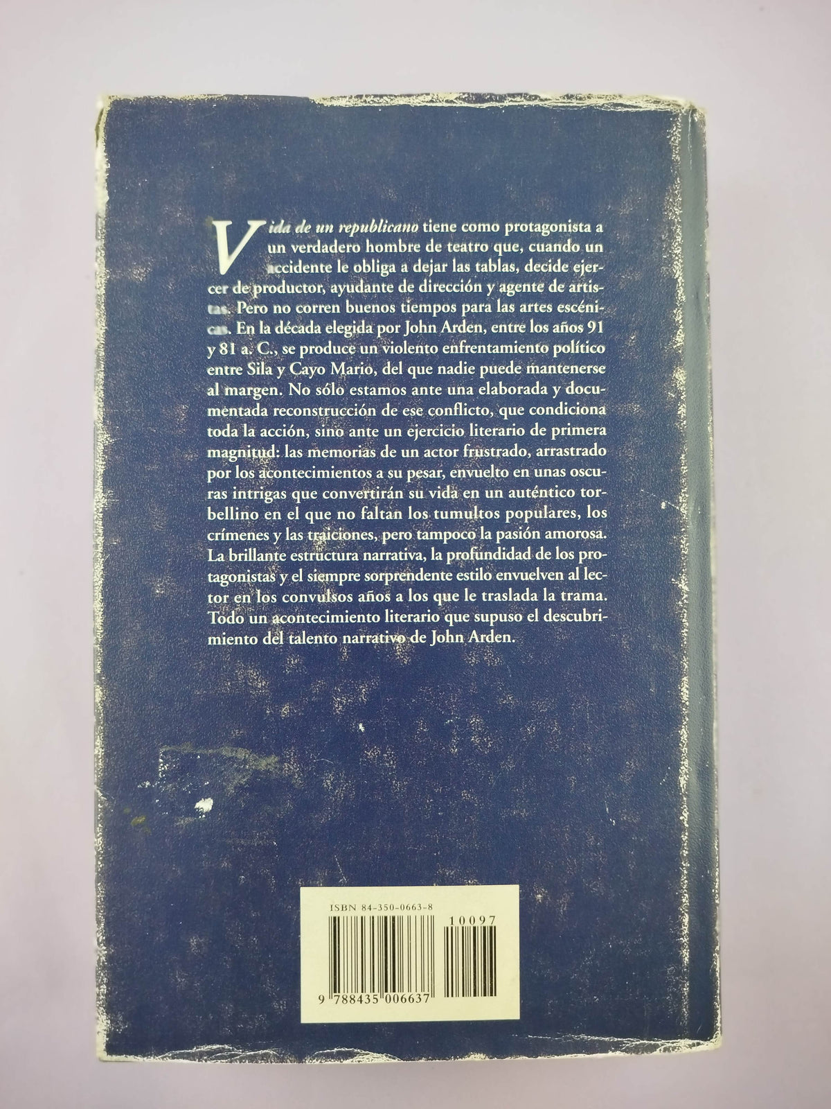 Vida de un Republicano by John Arden
