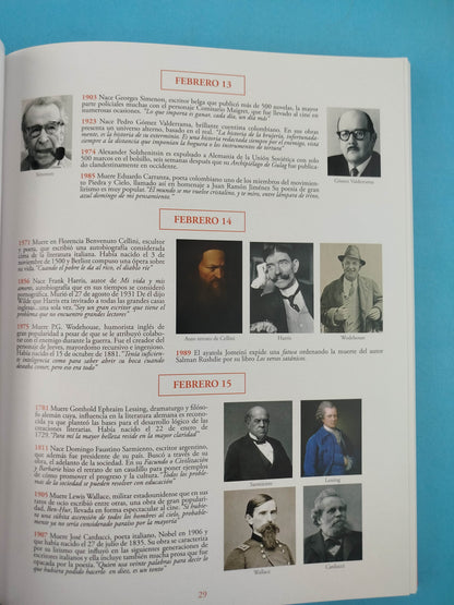 El día a día de la literatura. Hechos, Fechas y frases celebres una guia para leer y consultar by Manuel Drezner