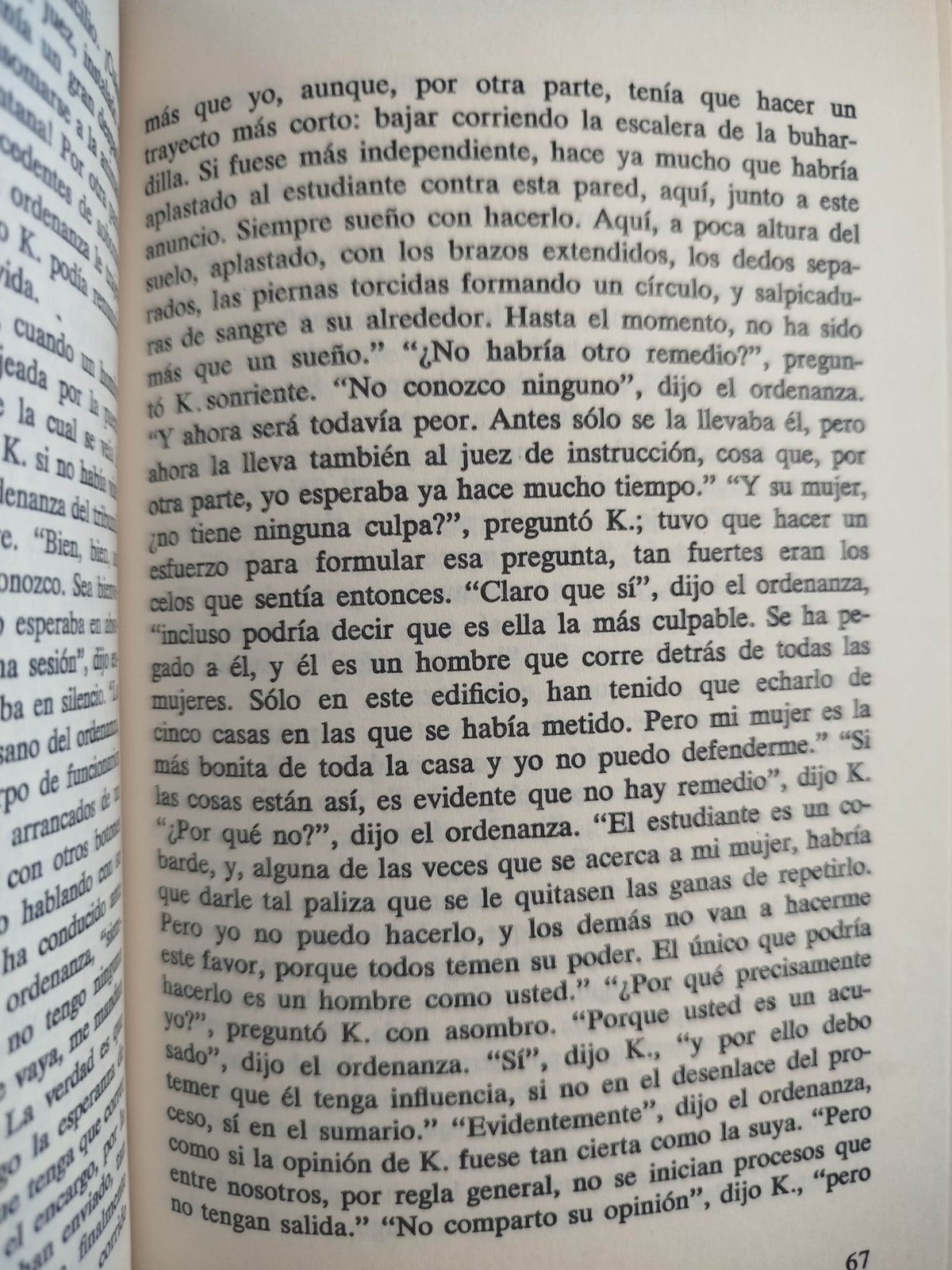 El Proceso by Franz Kafka