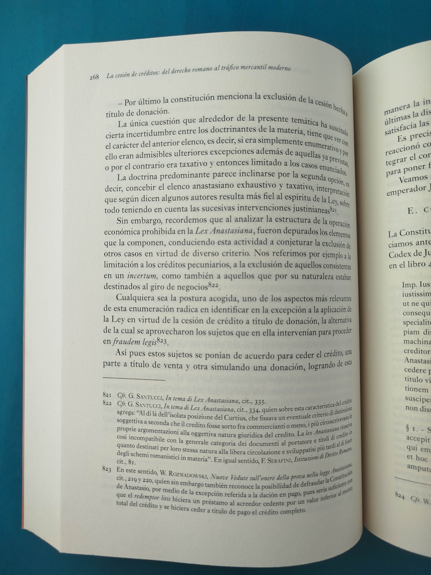 Cesión de créditos: del derecho romano al tráfico mercantil moderno by María Elisa Camacho