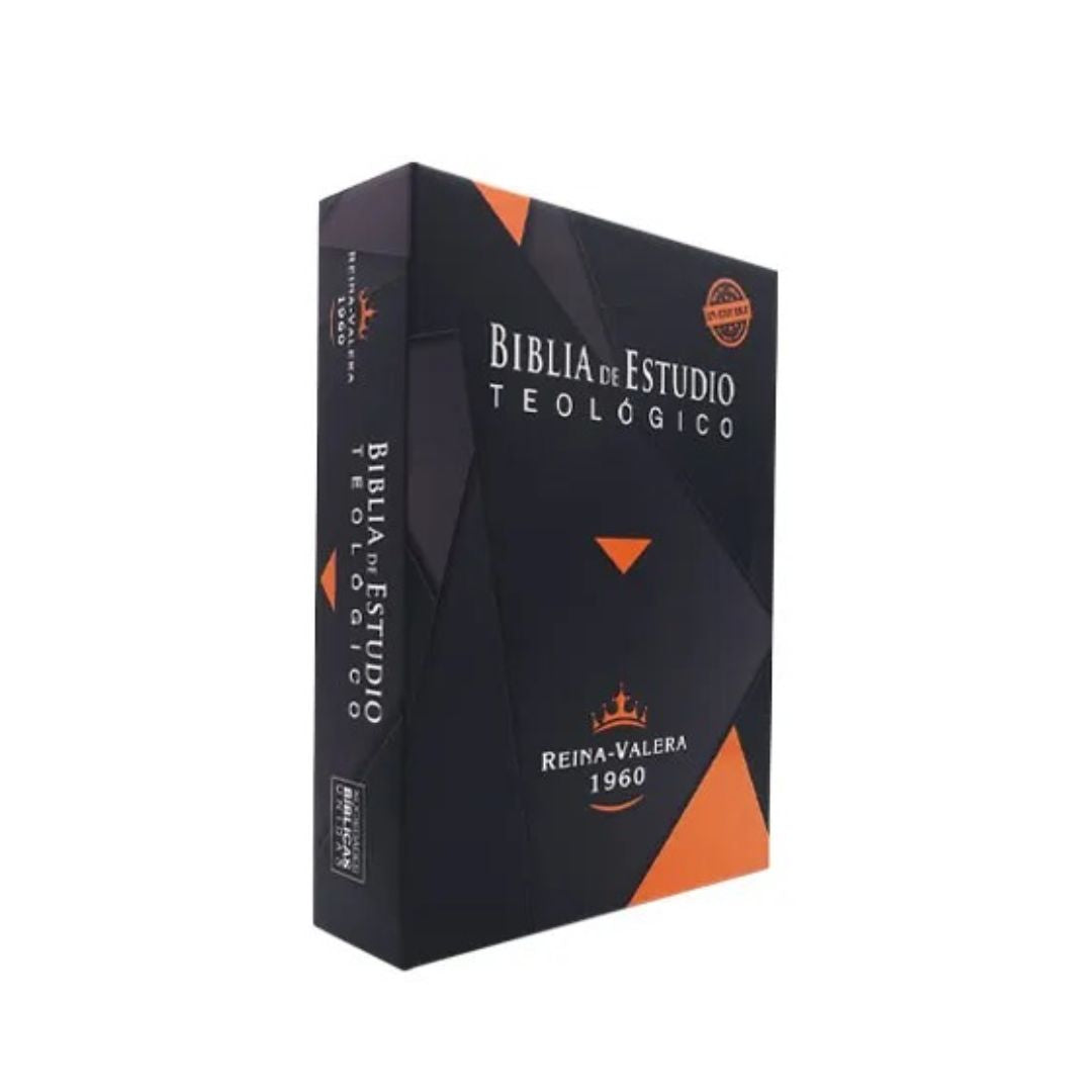 Biblia De Estudio Teológico Rvr 60 Negra by libreriatroya.com