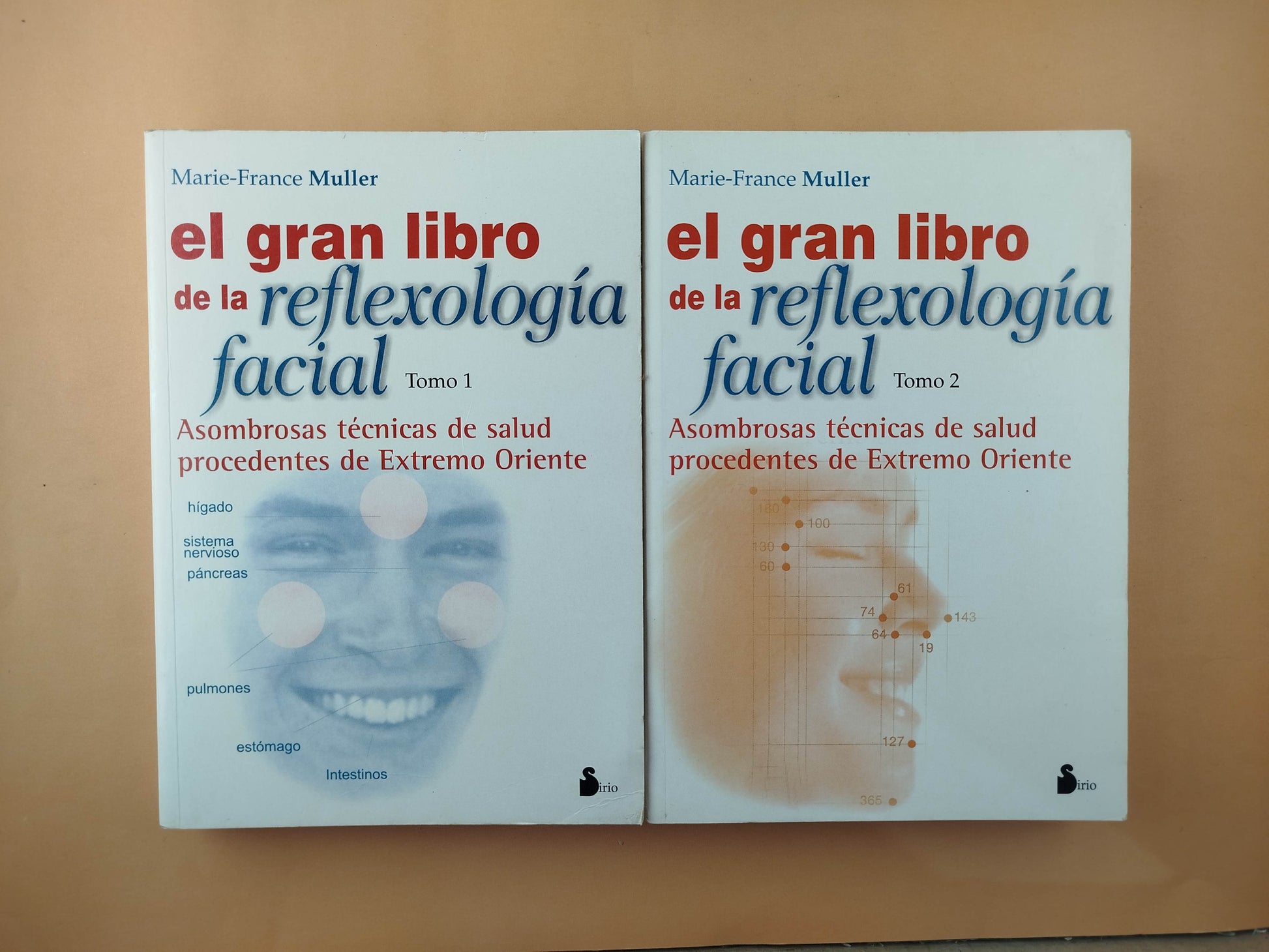 El gran libro de la reflexología facial 2 tomos by Marie France