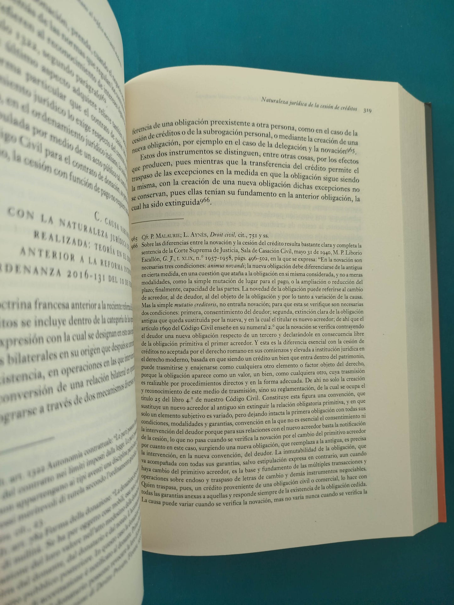 Cesión de créditos: del derecho romano al tráfico mercantil moderno by María Elisa Camacho