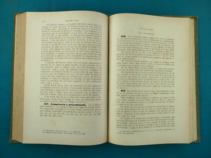 Estudio sobre el Derecho Civil Colombiano 2da ed 9 tomos